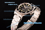 Rolex Submariner Oyster Perpetual Comenx Swiss ETA 2836 Automatic Full Steel with Black Dial and Yellow Markers