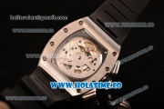 Richard Mille RM005 FM Asia Automatic Steel Case with Skeleton Dial and Black Inner Bezel