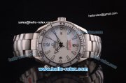 Omega Seamaster Planet Ocean Asia 2813 Automatic Movement Steel Case and Strap with White Dial - ETA Coating