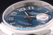 Rolex Datejust Working Chronograph Automatic Movement with Blue Dial