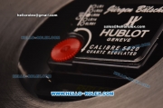 Hublot Big Bang Wall Clock Quartz PVD Case with Black Dial