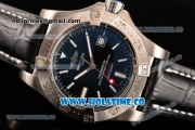Breitling Avenger II Seawolf Asia 2813 Automatic Steel Case with Black Dial and Silver Stick Markers