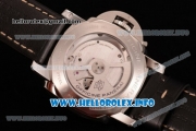 Panerai Luminor Marina 1950 3 Days PAM 359 Clone P.9000 Automatic Steel Case with Black Dial and Black Leather Strap (SF)