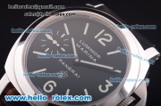 Panerai Luminor Marina Logo PAM 005 Swiss ETA 6497 Manual Winding Movement Black Dial