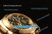 Rolex Daytona Yellow Gold Rolex 4130 Auto Best Edition 1:1 Clone Green Dial 116508