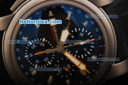 Graham Airwing Oversize Swiss Valjoux 7750 Automatic Movement Titanium Case with Chocolate Dial and Stick Hour Markers