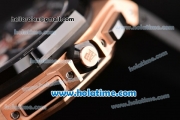 Audemars Piguet Royal Oak Offshore Chrono Swiss Valjoux 7750 Automatic Rose Gold Case with Stick Markers and PVD Bezel - 1:1 Best Edition (NOOB)