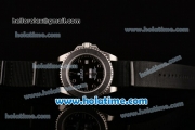 Rolex Submariner Stealth Swiss ETA 2836 Automatic Steel Case with Black Dial and Black Nylon Strap