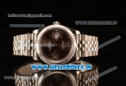 Rolex Datejust 37mm Swiss ETA 2836 Automatic Steel Case with Jubilee Steel Bezel Pink Dial Diamond Roman Steel Bracelet