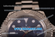 Rolex Yacht-Master 40 Swiss ETA 2836 Automatic Steel Case/Bracelet with Blue Dial and Luminous Dot Markers (BP)