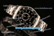 Rolex GMT Master II Superlative Chronometer 2813 With GMT Automatic Steel Case with Black Dial and White Markers