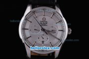 Omega Seamaster Chronograph Automatic Movement with Black Dial-Silver Marking