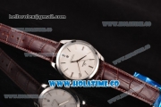 Omega De Ville Trésor Master Co-Axial Swiss ETA 2824 Automatic Steel Case with Stick Markers and Silvery Opaline Dial