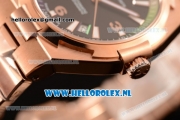 Vacheron Constantin Overseas 9015 Auto Rose Gold Case with Black Dial and Rose Gold Bracelet - 1:1 Origianl (LF)