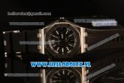 Audemars Piguet Royal Oak Offshore Diver 2824 Auto Steel Case with Black Dial and Black Rubber Strap - (JF)