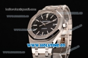 Audemars Piguet Royal Oak 41MM Miyota 9015 Automatic Full Steel with Black Dial and White Stick Markers