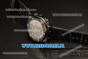 Hublot Classic Fusion Chronograph 7750 Auto PVD Case with Black Dial and Black Leather Strap