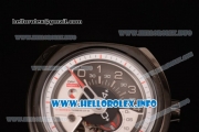 SevenFriday V3-S Japanese Miyota 8215 Automatic PVD Case with Black/White Dial and Black Leather Strap