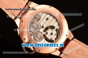 Cartier Ballon Bleu Tourbillon Seagull ST80 Tourbillon Manual Winding Rose Gold Case with White Dial and Diamonds Bezel