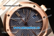 Audemars Piguet Royal Oak 41mm Two Tone Clone AP3120 Automatic Blue Dial EF Best Edition