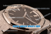 Audemars Piguet Royal Oak Lady Miyota Quartz Steel Case with Black Dial and Steel Bracelet (EF)