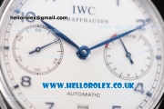 IWC Portuguese Automatic Clone IWC 52010 Automatic Stainless Steel Case/Bracelet with White Dial and Arabic Number Markers (YL)