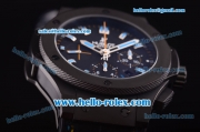 Hublot Big Bang Black Magic amfAR Swiss Valjoux 7750 Automatic Movement PVD Case with Black Dial