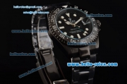 Rolex Pro-Hunter GMT-Master Asia 2813 Automatic PVD Case with PVD Strap and Black Dial Stick Markers