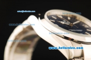 Rolex Explorer Automatic Movement with Blue Dial and White Stick/Numeral Marker-SS Strap