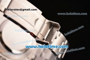 Rolex Daytona Brevet Asia 3836 Automatic Full Steel with White/Gray Dial and Stick Markers