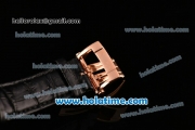 Ulysse Nardin Freak Automatic Rose Gold/Diamond Case with Black Dial and Black Leather Strap (EF)