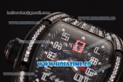 Richard Mille RM 007 Miyota 9015 Automatic PVD/Diamonds Case with Skeleton Dial and White Arabic Numeral Markers (K)