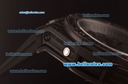 Hublot King Power Swiss ETA 2836 Automatic Carbon Fiber Case with Black Dial and Black Rubber Strap