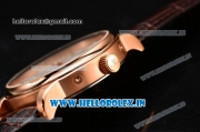 Jaeger-LECoultre Master Asia Automatic Rose Gold Case with White Dial and Stick/Arabic Numeral Markers