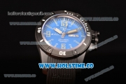 Ball Engineer Hydrocarbon Spacemaster Captain Poindexter Miyota 8205 Automatic PVD Case with Blue Dial and Stick/Arabic Numeral Markers