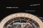 Breitling Navitimer Automatic Movement Steel Case with Black Dial and Stick Marker-Small Calendar