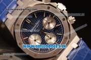 Audemars Piguet Royal Oak Chronograph Blue Dial With Blue Strap Swiss Valjoux 7750 26331ST.OO.1220ST.01