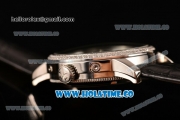 Vacheron Constantin Malte Tourbillon Asia Automatic Steel Case with Black Dial Diamonds Bezel and Stick Markers