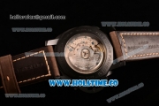 Panerai PAM 551 Radiomir 1940 8 Days Asai ST Automatic PVD Case with Black Dial and Coffee Leather Strap