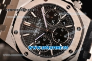 Audemars Piguet Royal Oak Chronograph 41mm Swiss Valjoux 7750 Automatic Full Steel with Black Dial and Stick Markers (EF)