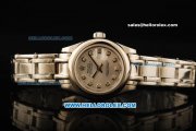 Rolex Datejust Automatic Movement ETA Coating Case with Silver Dial and Diamond Markers-Lady Model Rolex Datejust Automatic Movement ETA Coating Case with Silver Dial and Diamond Markers-Lady Model