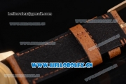 Tudor Heritage Black Bay Swiss ETA 2824 Automatic Bronze Case with Brown Dial Brown Leather Strap and Dot Markers - 1:1 Original (ZF)