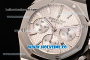 Audemars Piguet Royal Oak Chronograph 41mm Swiss Valjoux 7750 Automatic Full Steel with Stick Markers and White Dial (EF)