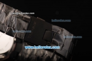 Tag Heuer Carrera Calibre 16 Chronograph Miyota Quartz Movement PVD Case with Black Dial and PVD Strap