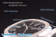 Patek Philippe Nautilus Asia 2824 Automatic Full Steel with Brown Dial and Luminous Markers