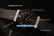 Hublot Classic Fusion Swiss ETA 2824 Automatic Ceramic Case with Black Carbon Fiber Dial and Black Rubber Strap-1:1 Original