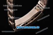Rolex Sea-Dweller Swiss ETA 2836 Automatic Steel Case/Bracelet with White Dot Markers and Black Dial - 1:1 Original (NOOB)