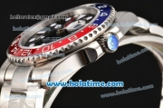 Rolex GMT-Master II Automatic Movement ETA Coating Case with White Markers and Ceramic Bezel