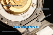 Cartier Ballon Bleu De Medium Swiss ETA 2671 Automatic Steel Case Silver Dial Roman Numeral Markers and Two Tone Bracelet