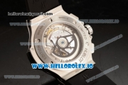 Hublot Big Bang Chrono Swiss Valjoux 7750 Automatic Steel/PVD Case Black Dial With Stick/Arabic Numeral Markers Black Rubber Strap